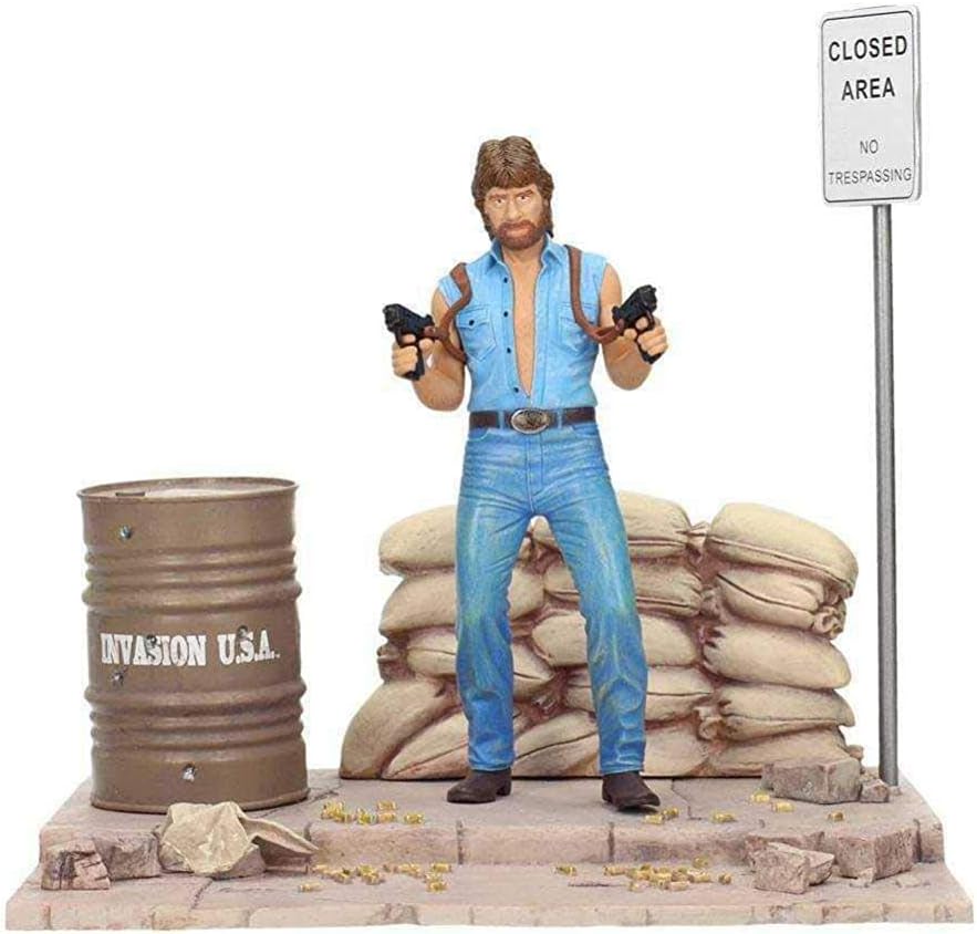 Iconos de la película: Invasion USA Matt Hunter Figura con diorama