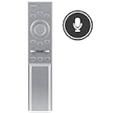 BN59-01346A RMCWPT1AP1 Replacement Voice Remote Control fit for Samsung Smart OneRemote Silver Metal TV Remote Control QN55LST7TAFXZA QN65LST7TAFXZA QN65LST9TAFXZA QN75LST7TAFXZA QN75LST9TAFXZA