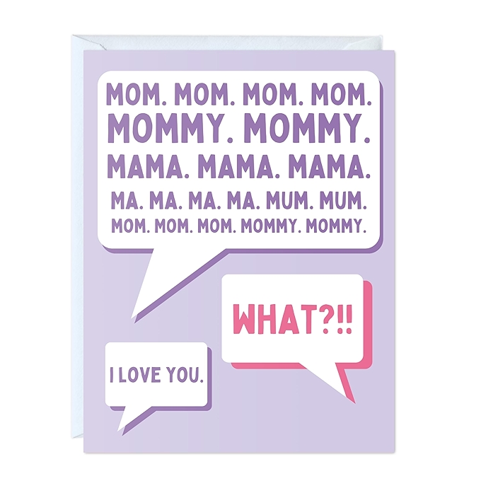 母亲节贺卡 妈妈生日卡 可爱感谢卡