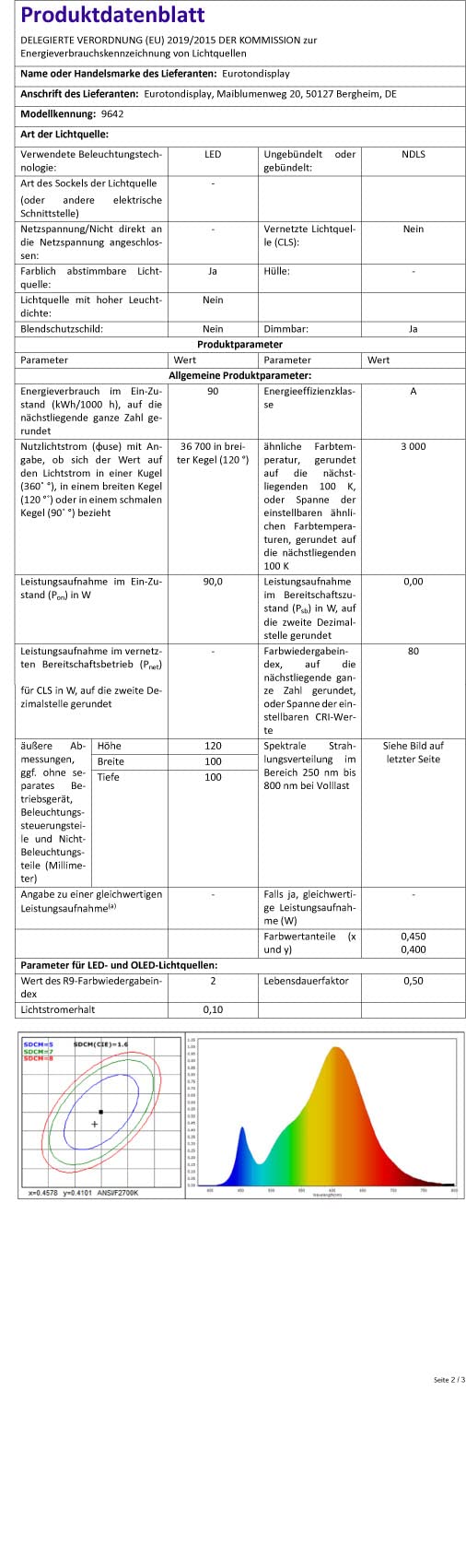 LED Deckenleuchte 9641FX Quadrat 46cm mit Fernbedienung Lichtfarbe/Helligkeit einstellbar Acryl-Schirm weiß/grau (9641+FX,46x46 cm 122W)