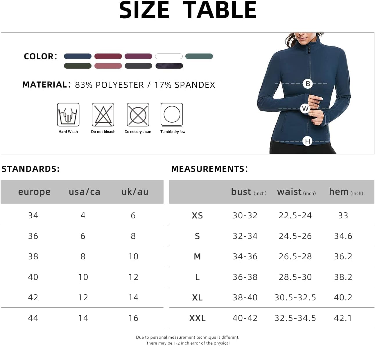 BKRIVE Women's Running Jacket with Pockets Full Zip Workout Yoga Jackets Training Track Tops with Thumb Holes : Clothing, Shoes & Jewelry