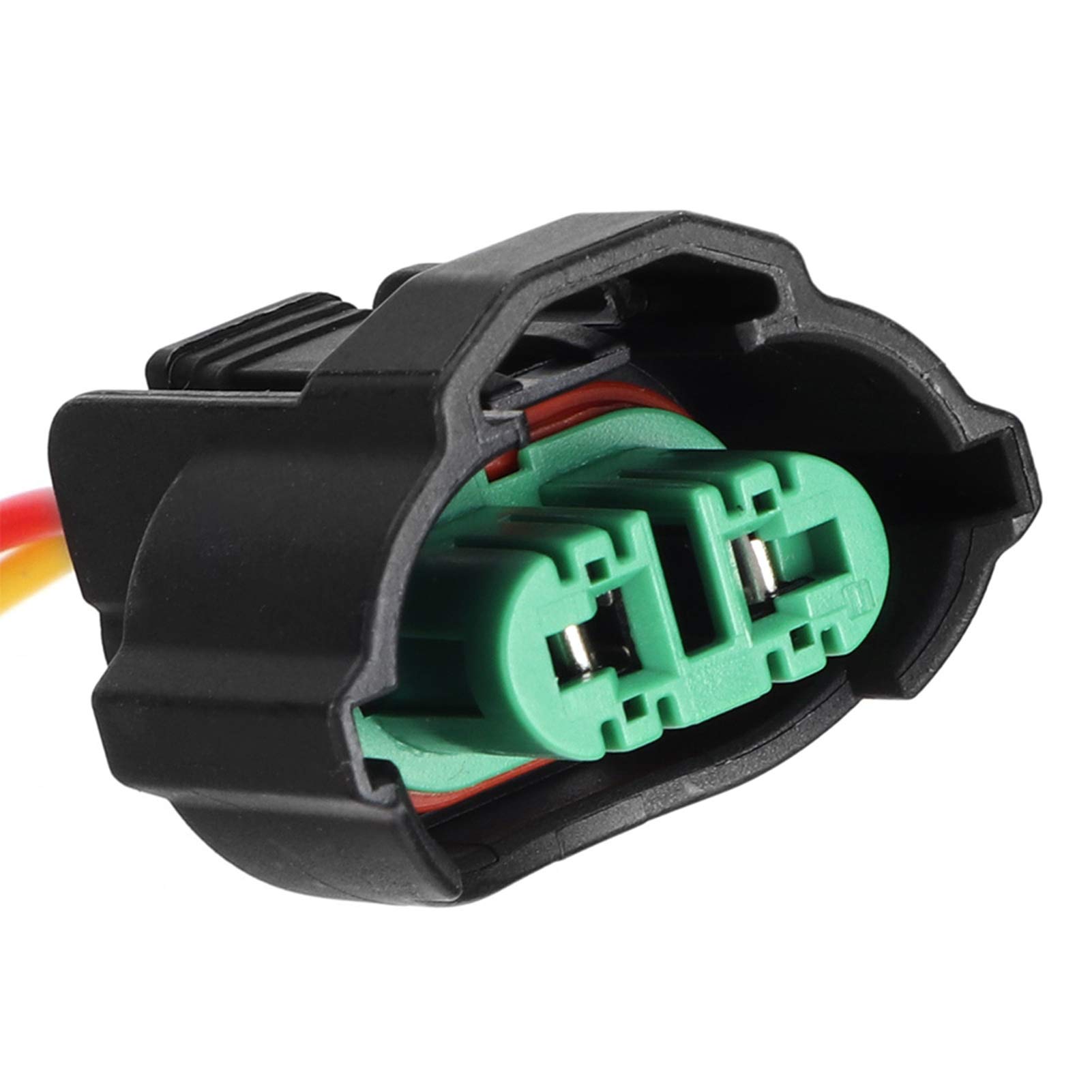 Connettore Lampadine H11 - Female Adapter Wiring Socket, 2Pcs Car Motorcycle Female Adapter Wiring Socket Base Lamp Holder Cable Connector Wiring Harness For H8 H11