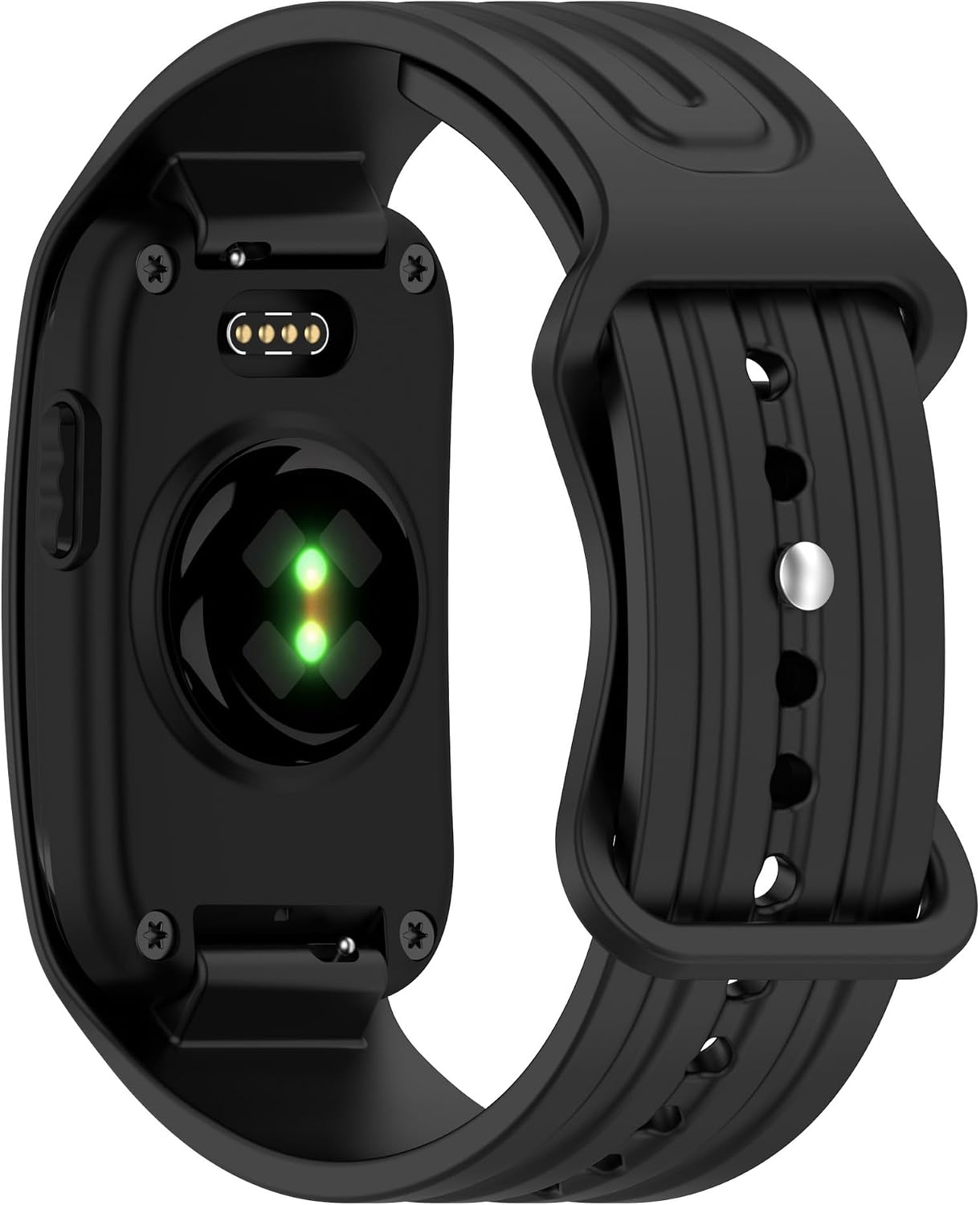 Soft Silicone Watch Band Compatible with Garmin CIRQA Smart Band image 2