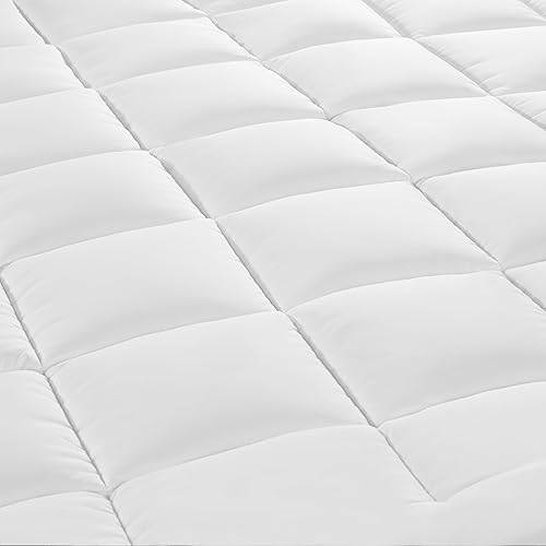 Miniatura 4 de Serta Memory Flex - Cubrecolchón suave tamaño individual XL, protector de colchón de 2 pulgadas, protector de colchón acolchado resistente a las