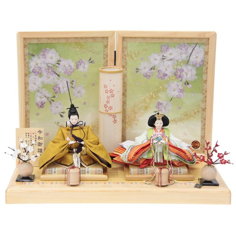 松翠A 20号屏風雛人形