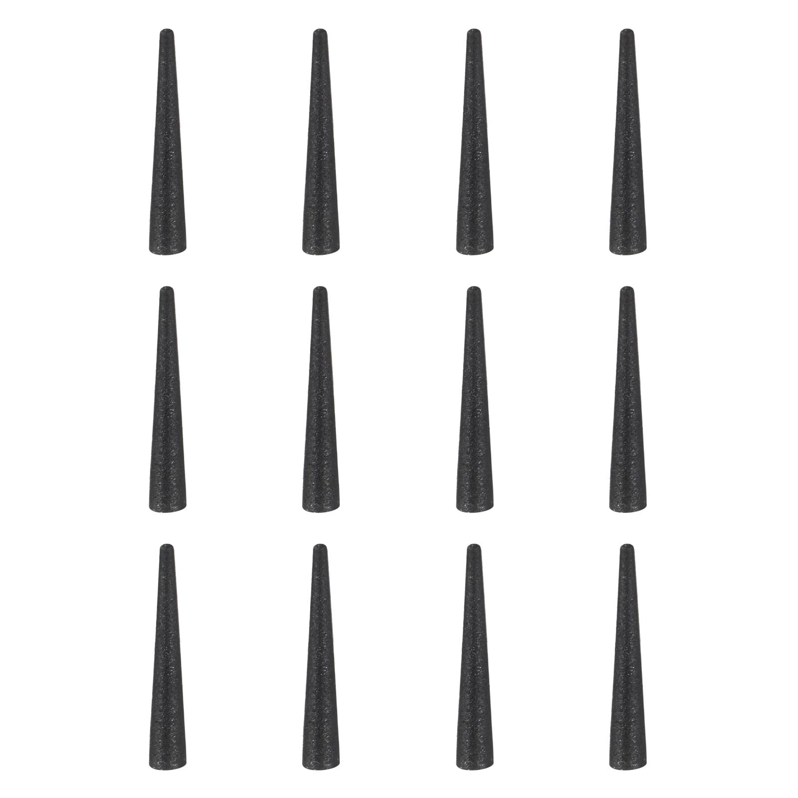 uxcell 12 Pcs Silicone Rubber Tapered Plug, 13mm to 18mm High-Temperature Solid Rubber Stoppers Silicone Plugs for Hole Plugs, Spraying, Coating, Painting Protection, Black, 25mm — Amazon image 10