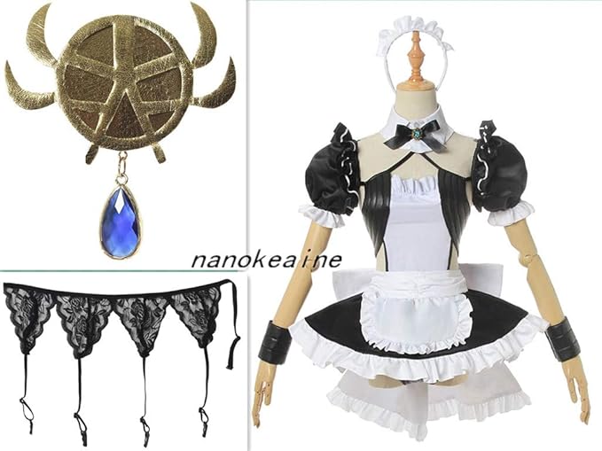 Amazon Fate Grand Order Fgo メイド服 酒呑童子 伊吹童子 コスプレ衣装 ウィッグ 靴別売り コスチューム 変身 仮装 ステージ服 舞台 ハロウィン クリスマス コスプレ 仮装 通販
