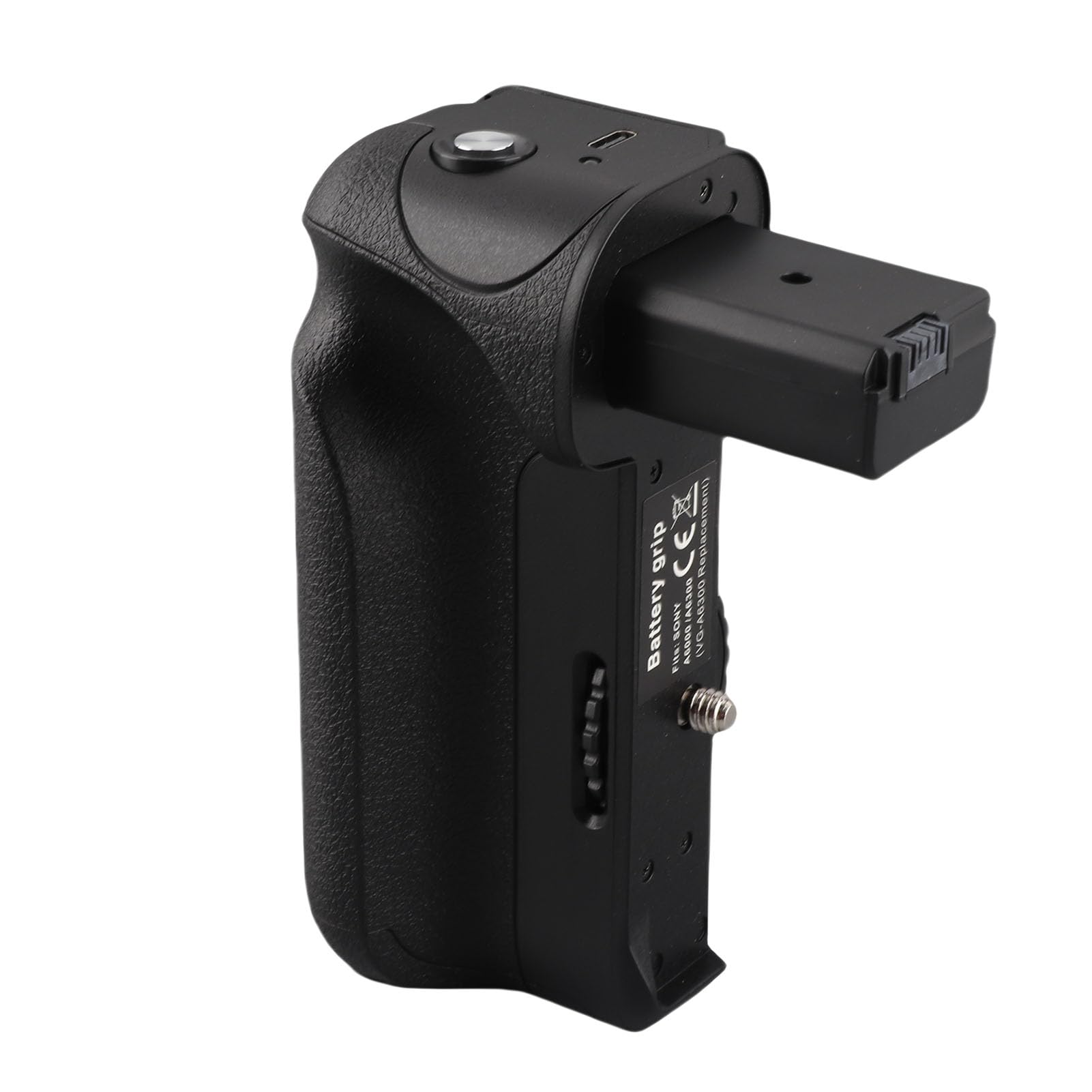 Sxhlseller Impugnatura Portabatteria Verticale per Serie A6000 |Portabatteria Doppio NP FW50 con Pulsante di Scatto, Ricarica Esterna e Supporto per Treppiede
