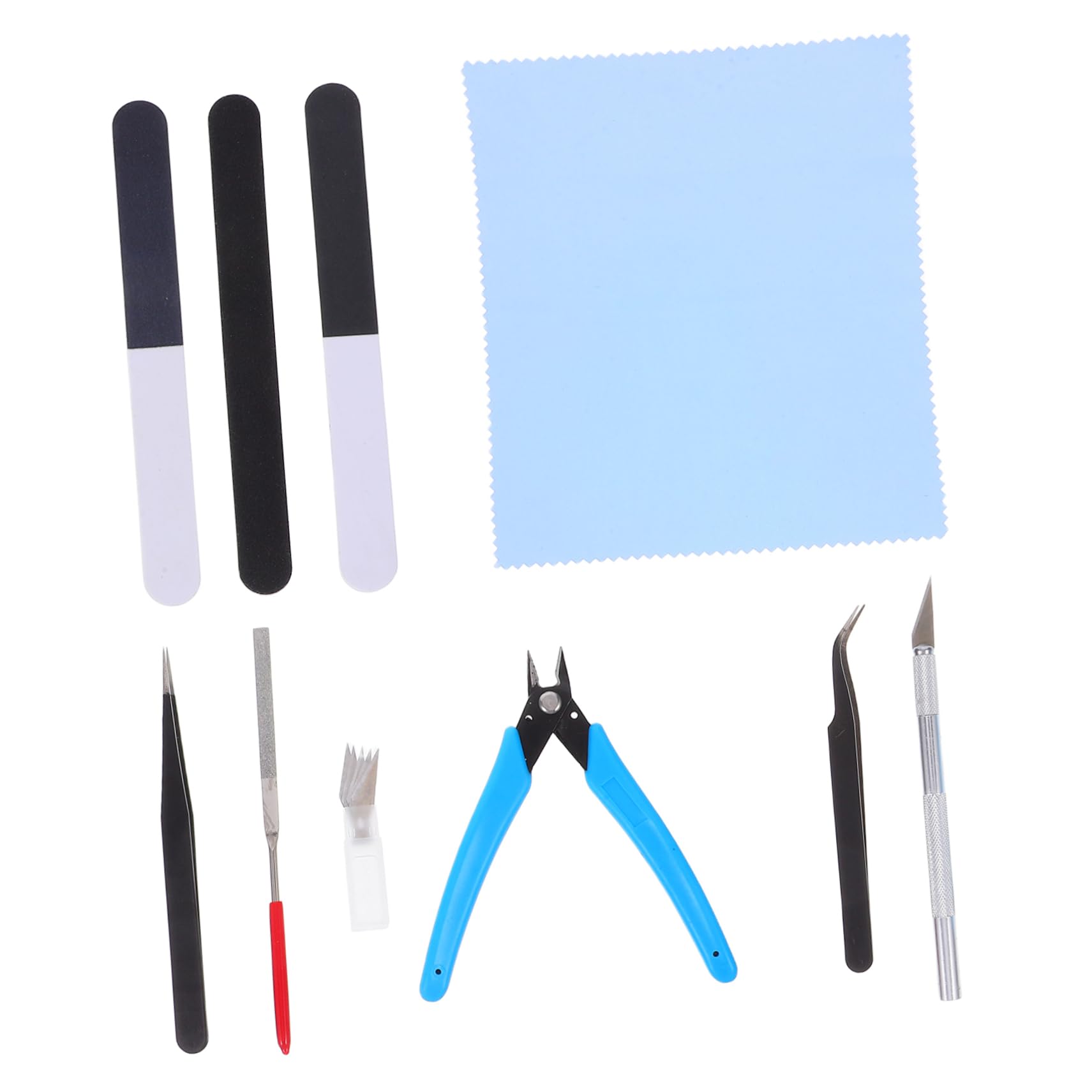 Homoyoyo Kit per Modellismo di Strumenti per Costruzione Assemblaggio e Riparazione di Modelli di Giocattoli Leggero e Portatile Adatto per Principianti ed Esperti Hobbisti