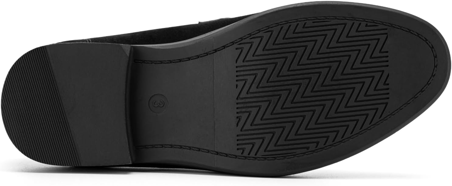 Meijiana Boys' Formal Dress Slip-On Loafers - Tuxedo Shoe for Baby Dress Shoes - Image 5