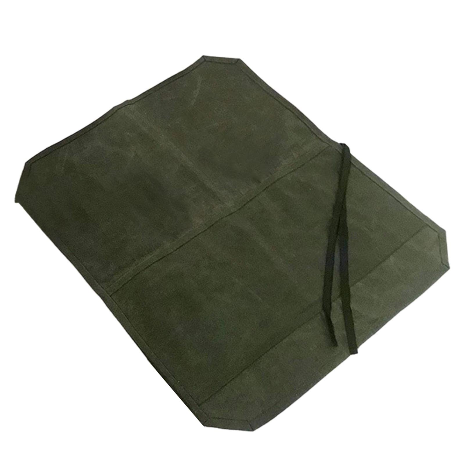 Renopfect Oprolbare messentas | Gewaxt canvas koksmes roltas | Chef Messen Roll Bag, Draagbare Chef Messen Cases, Messen Pouch Houders Met 7 Slots Houden Thuis Keuken Messen Gereedschap