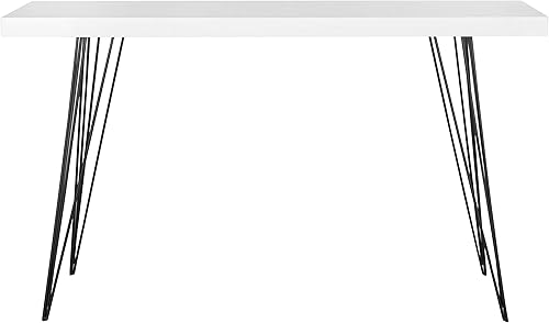 Safavieh Home Collection Wolcott - Mesa de consola y color blanco Blanco/negro,negro / negro,Gris / Negro,negro, topo, (Taupe / Black),negro, marrón