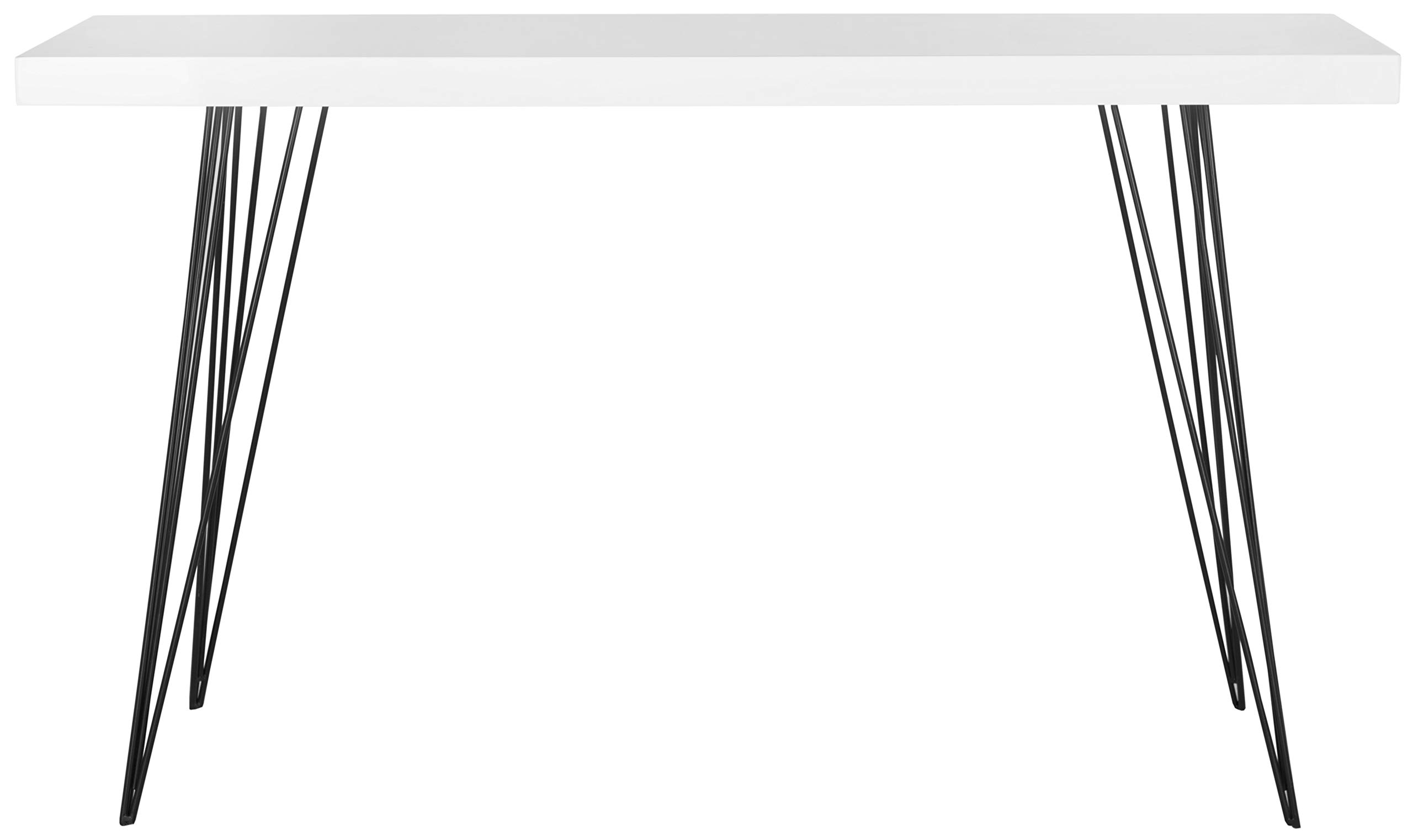 iNSPIRE Q Artisan Voyager Wood and Zinc Balustrade Console Sofa Table by Kitchen