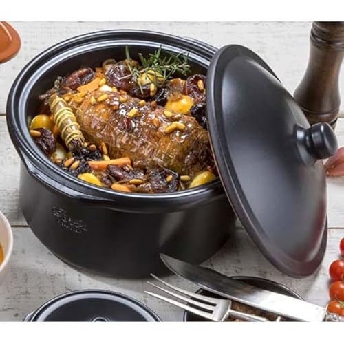 Cocotte Professional Nero in pasta di fuoco - D 28 cm