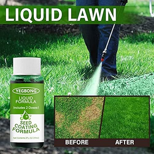 Real Grass Liquid Turf Spray For Green Lawn Seeding And Repair, Liquid Green Grass Lawn Spray. Liquid Grass Seed, Garden Lawn Liquid Spray. Green Grass Lawn Spray For Garden And Lawn(4Pcs) #TOP1