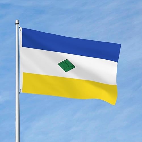 Miniatura 2 de Flag of Muzo (Boyacá) 3x5 Inch Flags Durable Vibrant Colors Non-Fading