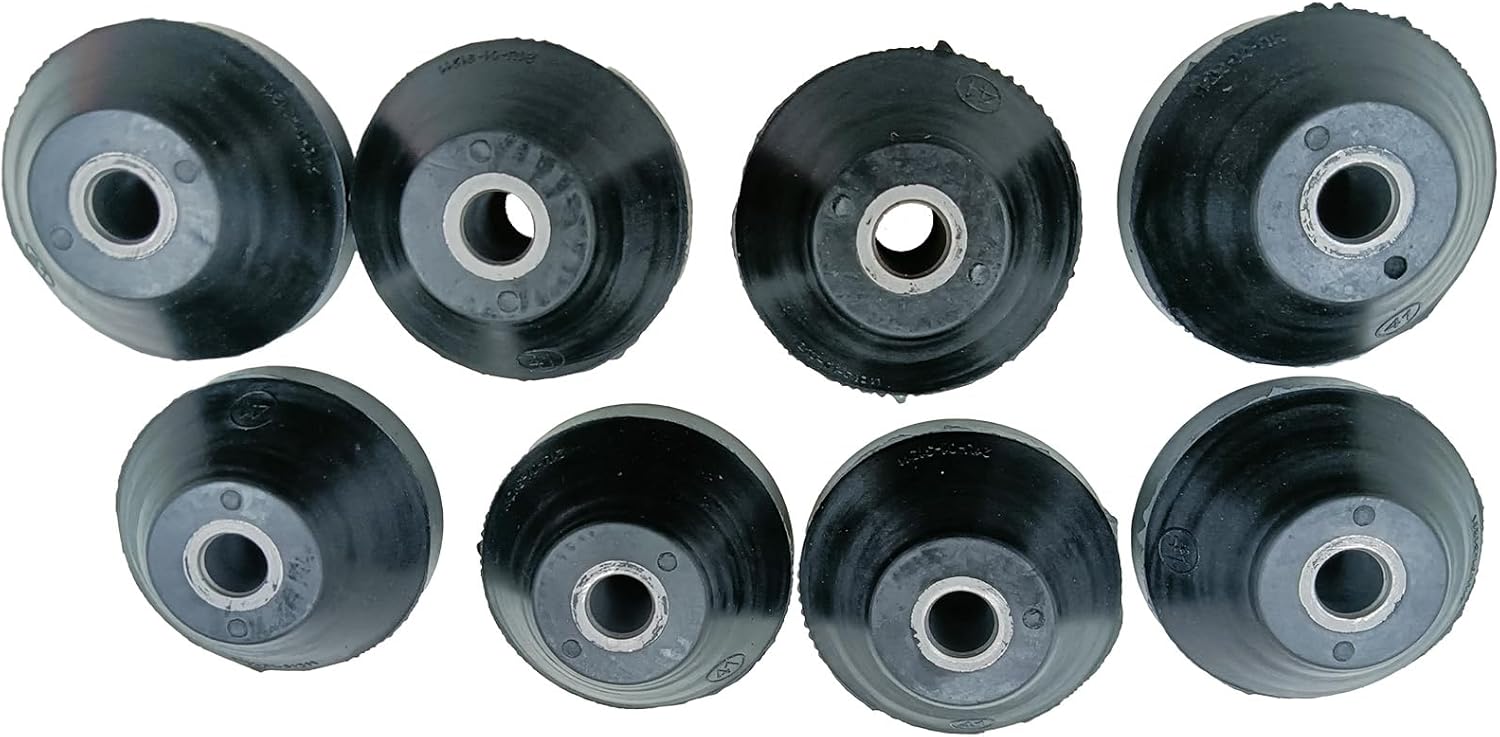 FridayParts Engine Rubber Mount for Set 175-4625 220-9184 1754625 2209184 Compatible for Caterpillar CAT E330B E330C E330D 303 Mini Hydraulic Excavator Replacement