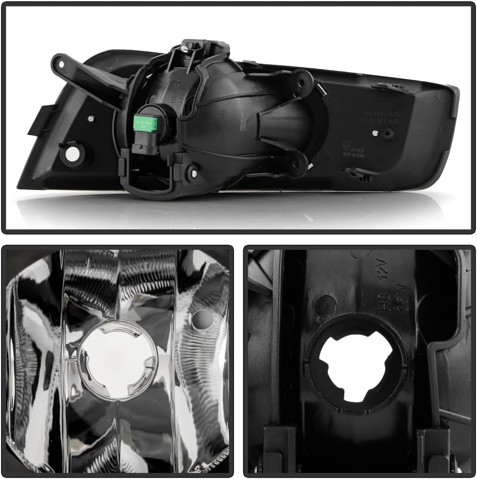 ACANII - For Chrome Trim 2011-2014 Chevy Cruze Bumper Fog Lights w/Switch+Bulbs Assembly Pair Driver & Passenger Side