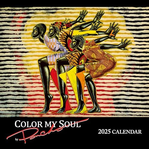 2025 African American Monthly Wall Calendar, Shades of