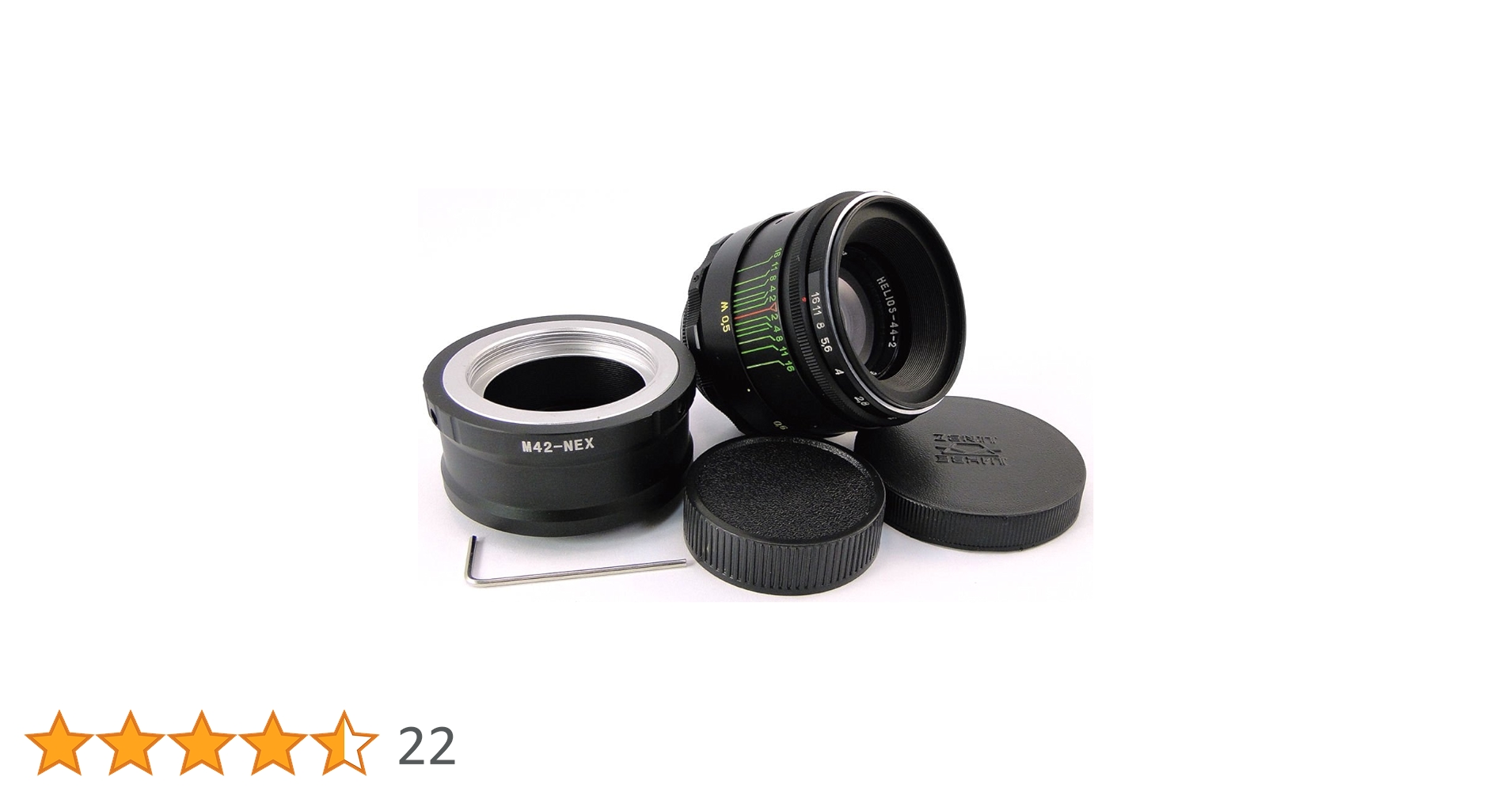 Amazon | -HELIOS 44-2 58mm F2 ロシア製レンズ Eマウント