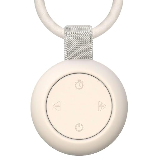 Portable Baby Sound Machine [White Noise for Babies Kids Adults][Timer Function][20 Soothing Sounds][Sleep Soother] 15 Hours Battery Life, Travel,Registry,Gifts,Shower,Clips on Baby Stroller