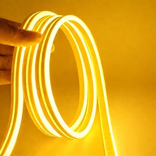 ATULUX 16.4 Feet Neon LED Strip Light with 12V Adapter, IP65 Waterproof Silicone Flexible Rope Light for Home Décor | DIY ... Price In India