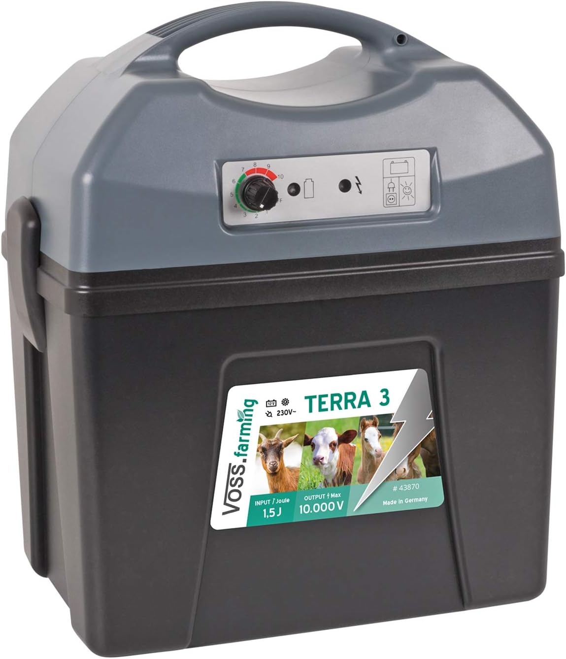 Elettrificatore Per Recinto VOSS.farming Impuls Duo DV40 - 12V/230V, 12.000 Volt Per Pascoli - Foto 2