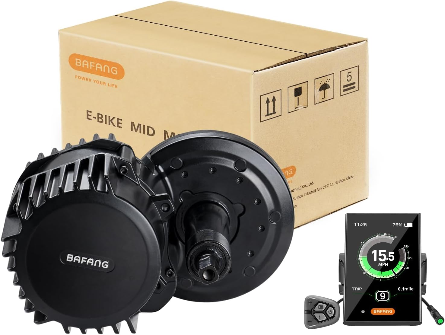 Bafang Motor 48V 1000W with DPC18 Display, UART Protocol（No Other Accessories）