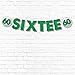 60th Birthday Decorations Women Men Pre-Strung Glitter Golf Birthday Party Decor Sign Funny Banner 60th Bday Party Supplies Sixtee Golf Theme Party Supplies 60 Birthday Banner Party Decoration