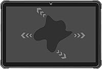 Vista 6 de Mr.Shield Protector de pantalla para HOTWAV R6 Pro Rugged Tablet 10.1 pulgadas [Vidrio templado] [Vidrio Japón con dureza 9H] Protector de pantalla