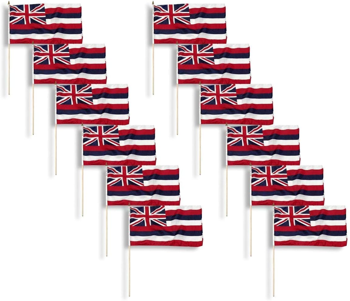 Hawaii Flag 12 x 18 inch (12 PK)
