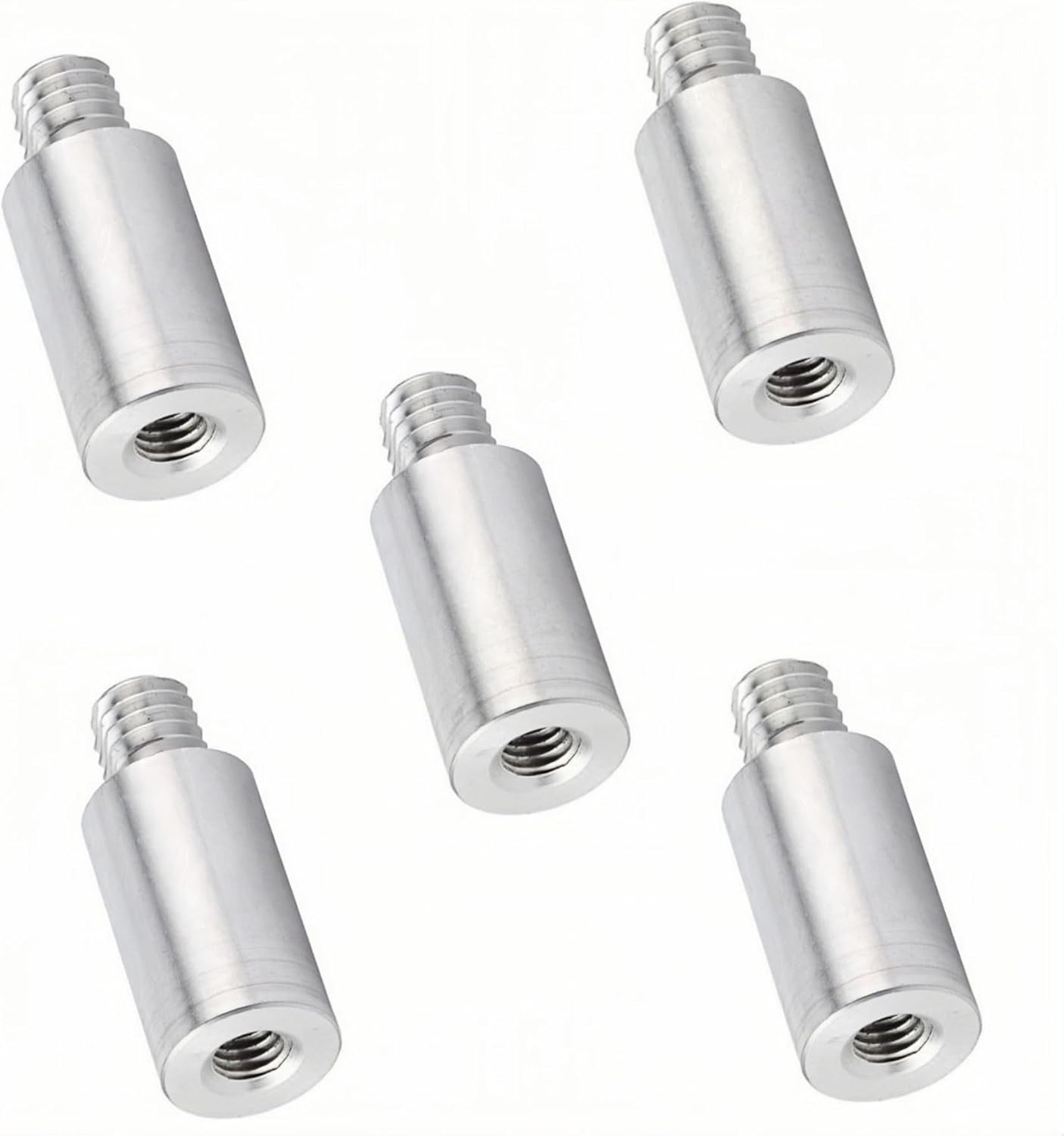 838929 5 Pcs Zinc Anode Rod Set for Vo-lvo Penta D19 D21 D27 D29 D30 Aluminium Anode Replaces 804107 800476 Sierra 18-6001