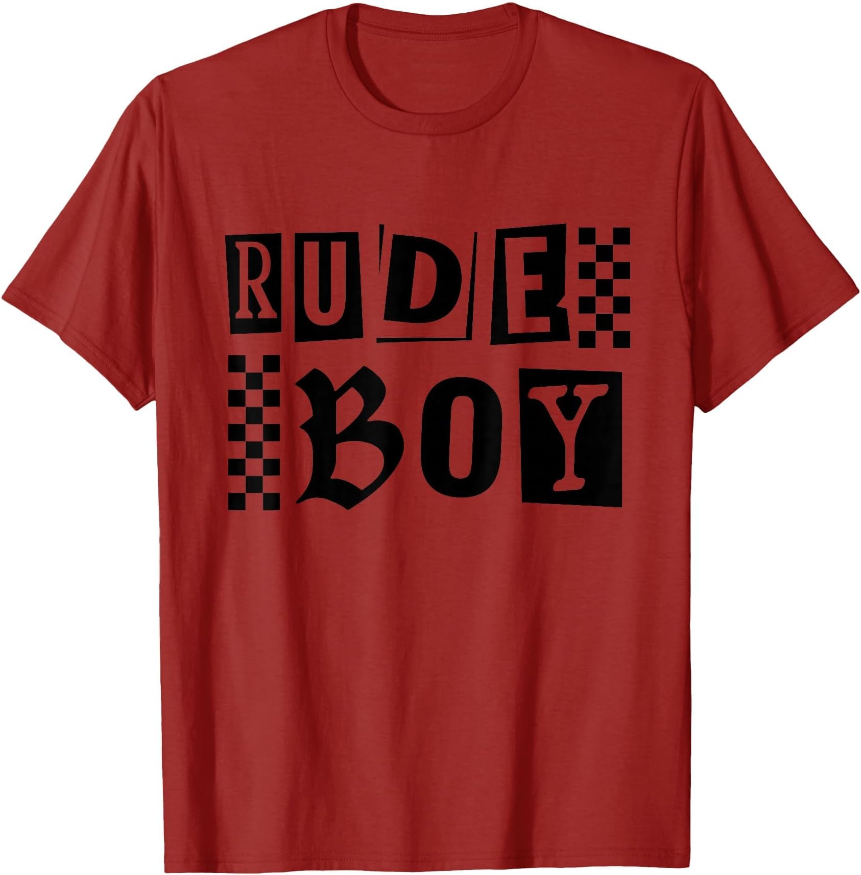 2 Tone Ska Rude Boy Checkered T-Shirt