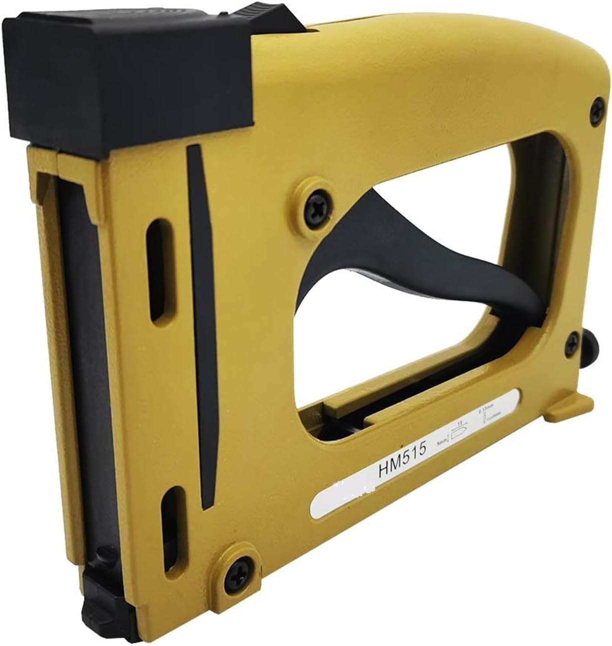 Professional Heavy Duty Stapler Manual Nail Gun Furniture Nail Gun Tools HM515 with 1000PCS 5x15MM Nail