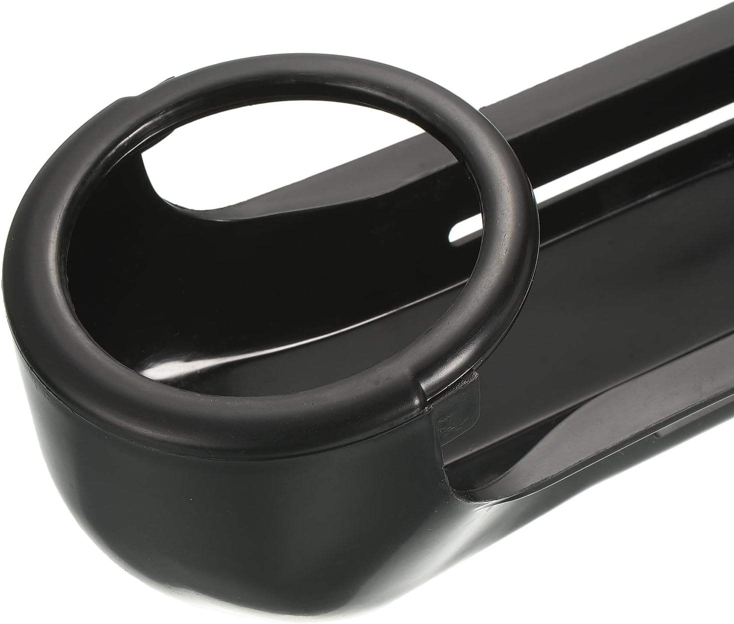 PATIKIL 13" Snooker Billiard Table Rail Pocket, 6 Pack Replacement Billiard Table Slide Track Billiard Accessories with 5 Hole Belt, Black