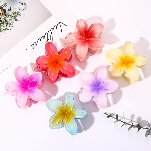 Miniatura 10 de 4 pinzas para el cabello de girasol para mujer, antideslizantes, pinzas de sujeción fuerte, accesorio para el cabello, pinzas para el cabello grueso