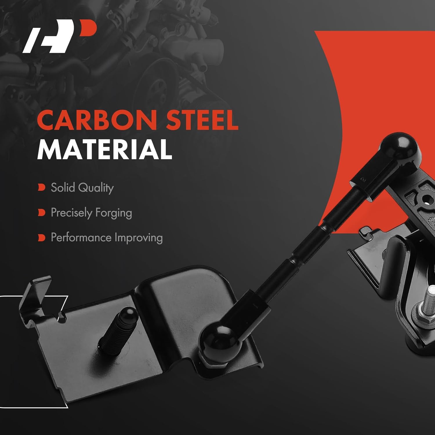 A-Premium Ride Height Level Sensor Compatible with Ford Mustang 2015-2023, Left Driver Side