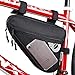 SEYFOCNIA Bike Bag,Bike Saddle Bag,Multiple Pockets Road Bike Triangle Frame Bag for Cycling