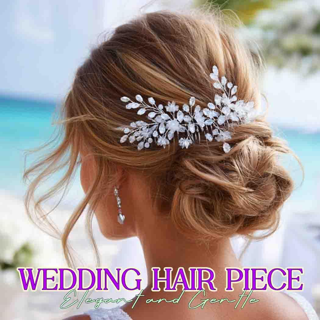 JAKAWIN Wedding Hair Accessories Rhinestone Hair Combs Silver Bridal Hair Clip for Women - Image 5