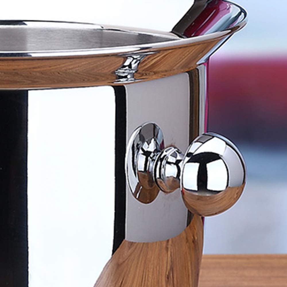 MRKU Secchiello per Ghiaccio da 2L e 5L in Stile Europeo, Creativo, Portatile, Spesso, Secchiello per Ghiaccio, Vino Rosso, Champagne, Bar, casa