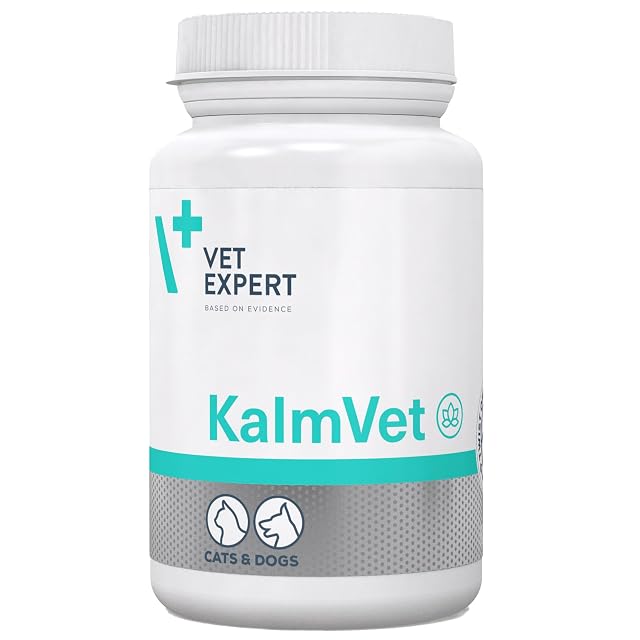 KALMVET 60 Cápsulas TWIST OFF - Alivio del estrés para perros y gatos de VET EXPERT