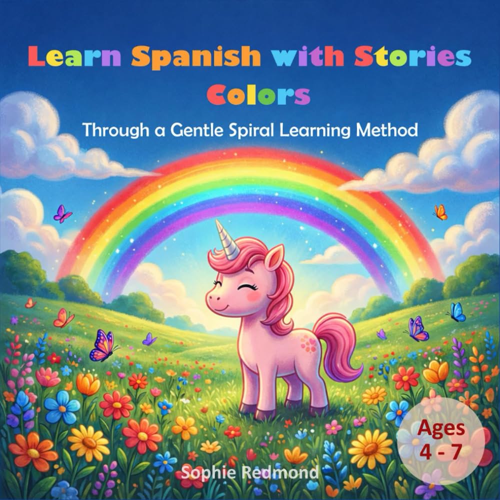 Learn Spanish with Stories — Colors: Taught Through a Gentle Spiral Learning Method (Spanish for Kids)