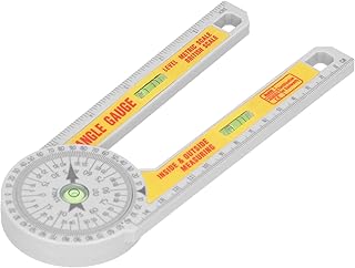 Serra de esquadria Transferidor Localizador de ângulo Medidor Régua de ângulo de carpinteiro Posicionador de corte para carpintaria