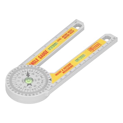 Miter Saw Protractor, Carpenter's Angle Finder Easy to Carry for Pipeline Construction for Wall Corner Measurement