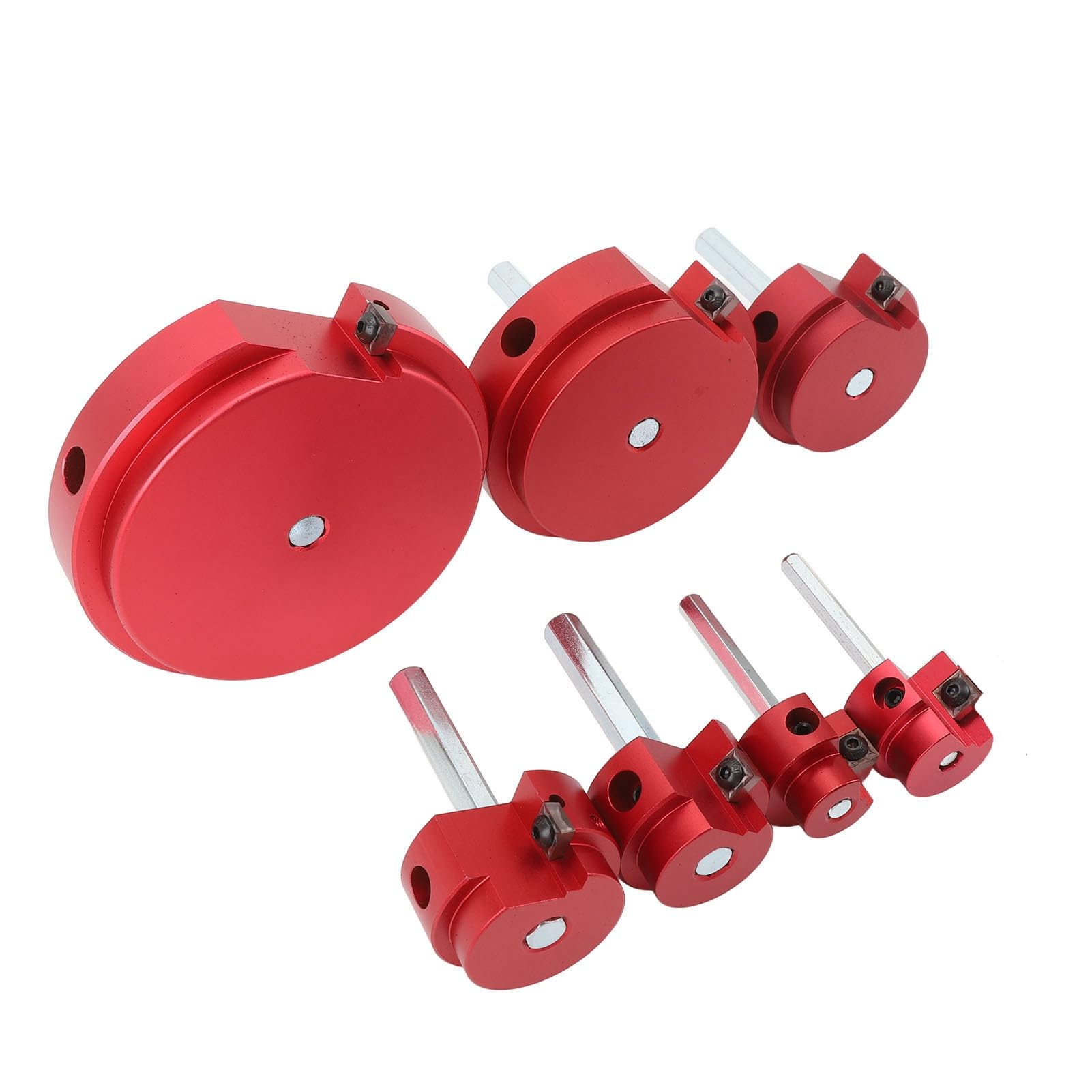 Escariador Profesional para Instalación de Tuberías de PVC, Kit de Escariador de Tuberías Duradero para una Rápida Expansión del Diámetro de la Tubería, Eficiencia para el (7PCS)