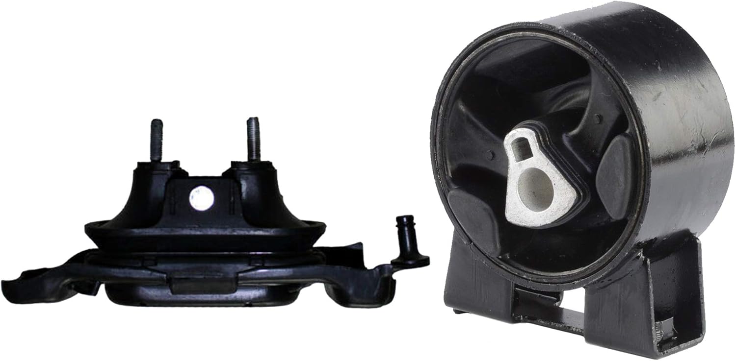 Compatible with Chrysler Dodge Volkswagen 08-10 Town & Country Grand Caravan Routan 3.3L 3.8L Front Right and Front Engine Motor Mount A5480 A5654 Set 2PCS 2008 2009 2010