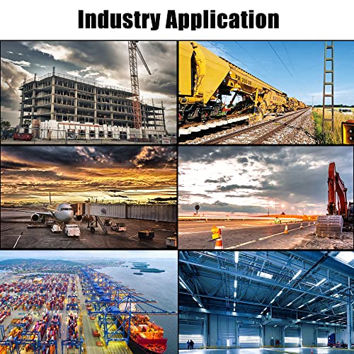 Lovposnty Hi Vis Shirts Ansi Class 3 Safety Shirts, Heat Transfer Reflective Strips High Visibility Shirts For Men And Women(Black,L) #TOP4