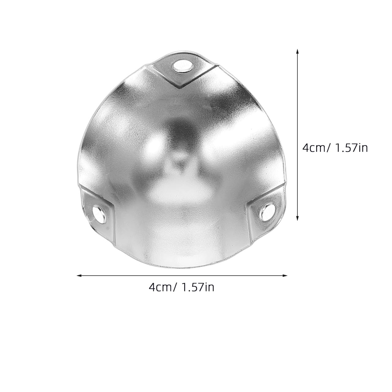 BESTYASH Lot de 20 protections d'angle en aluminium pour mallette à outils et valise volante - Coins robustes pour une protection complète des bords lors du transport et des voyages - Acier inoxydable