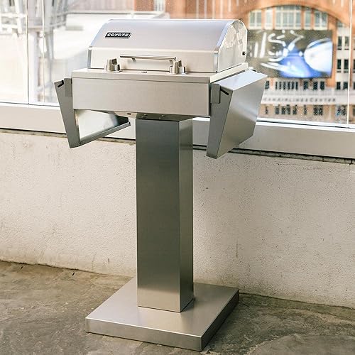 Miniatura 4 de Coyote Grill Pedestal para parrilla eléctrica portátil - C1ELCT21