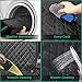ANOSOSPECIAL Dog Car Seat Cover for Back Seat Cover,Non Stick Fur Rear Seat Protector for Pet,Nonslip Waterproof Durable Universal Fit Interior Backseat Covers for Auto Van SUV